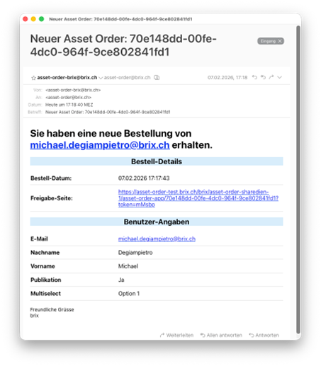 Asset Order 3