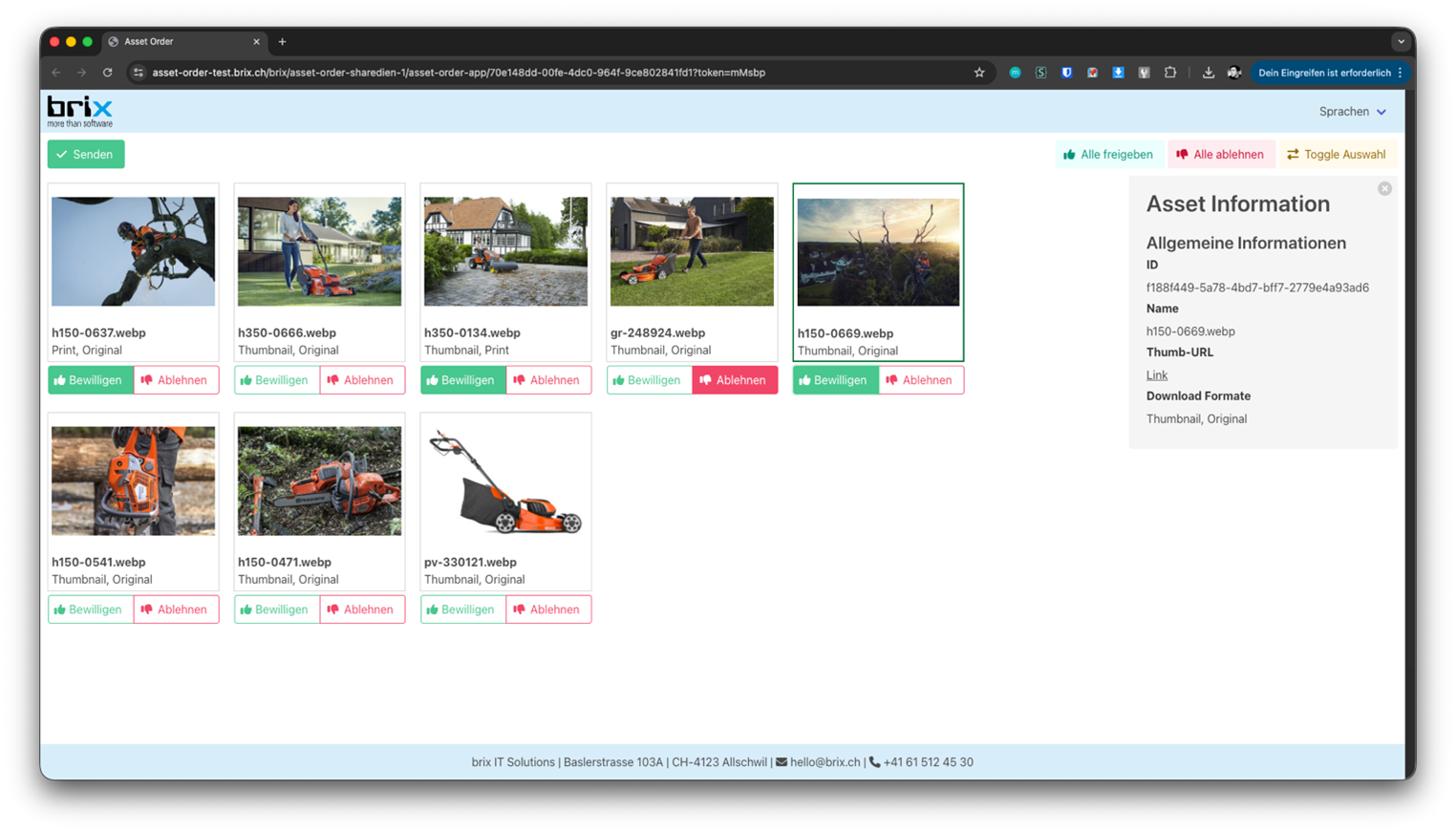 Asset Order 4