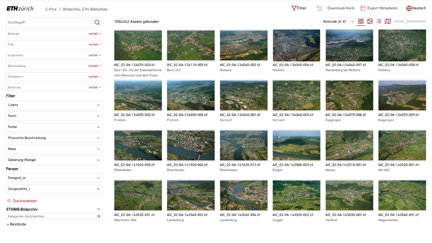 Bildarchiv ETH Bibliothek