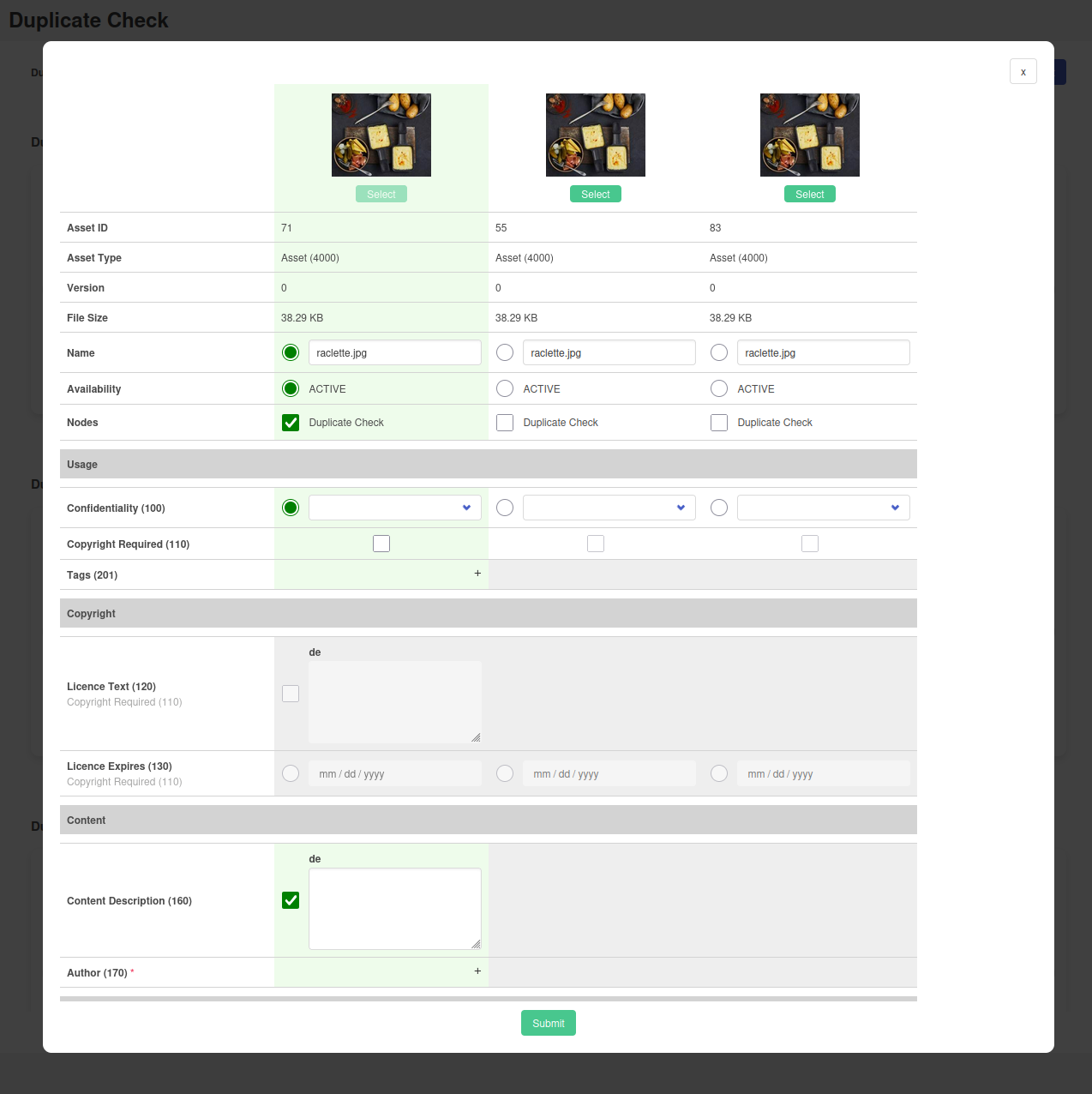 Doublicate handler 2