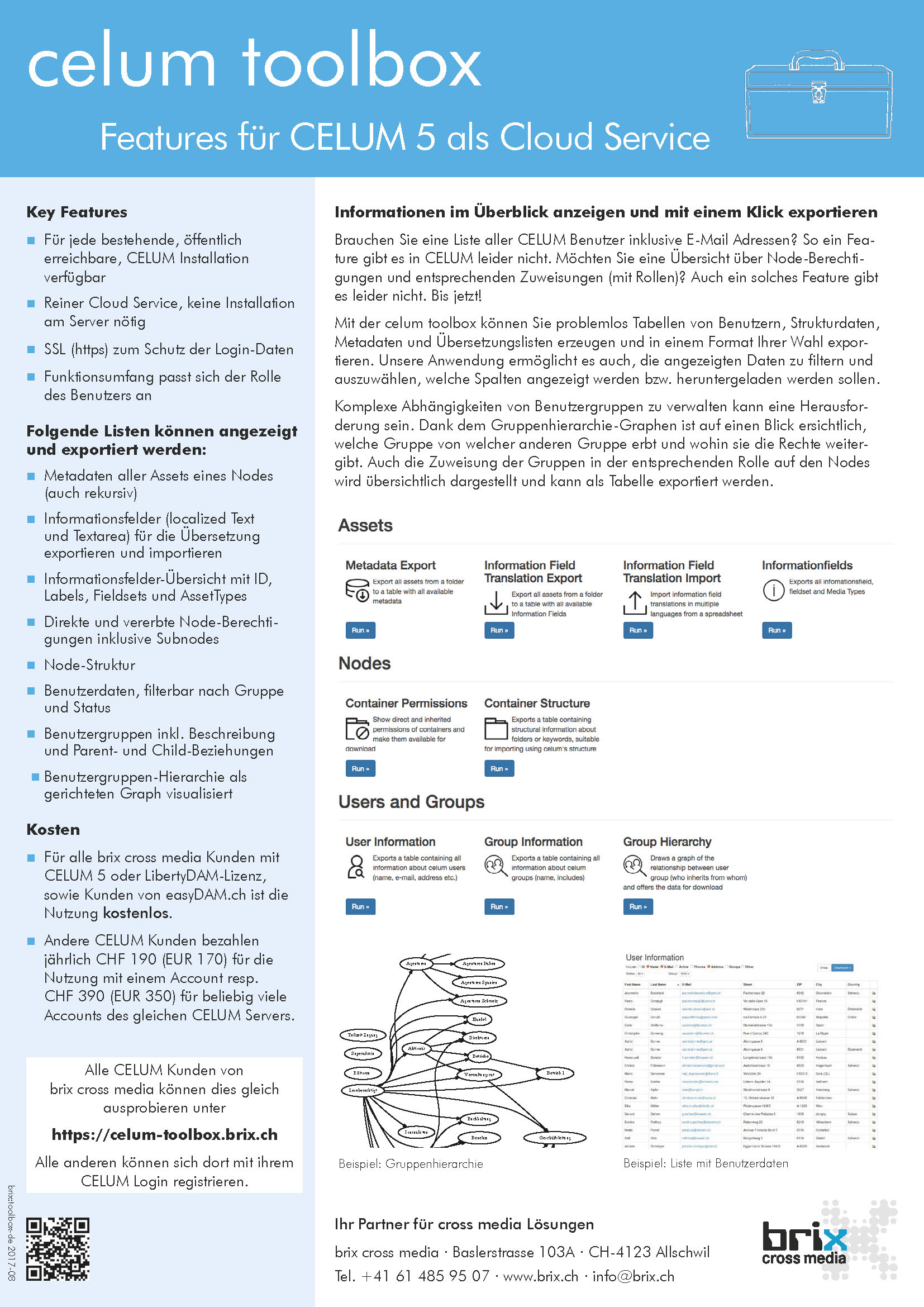 Factsheet CELUM Toolbox