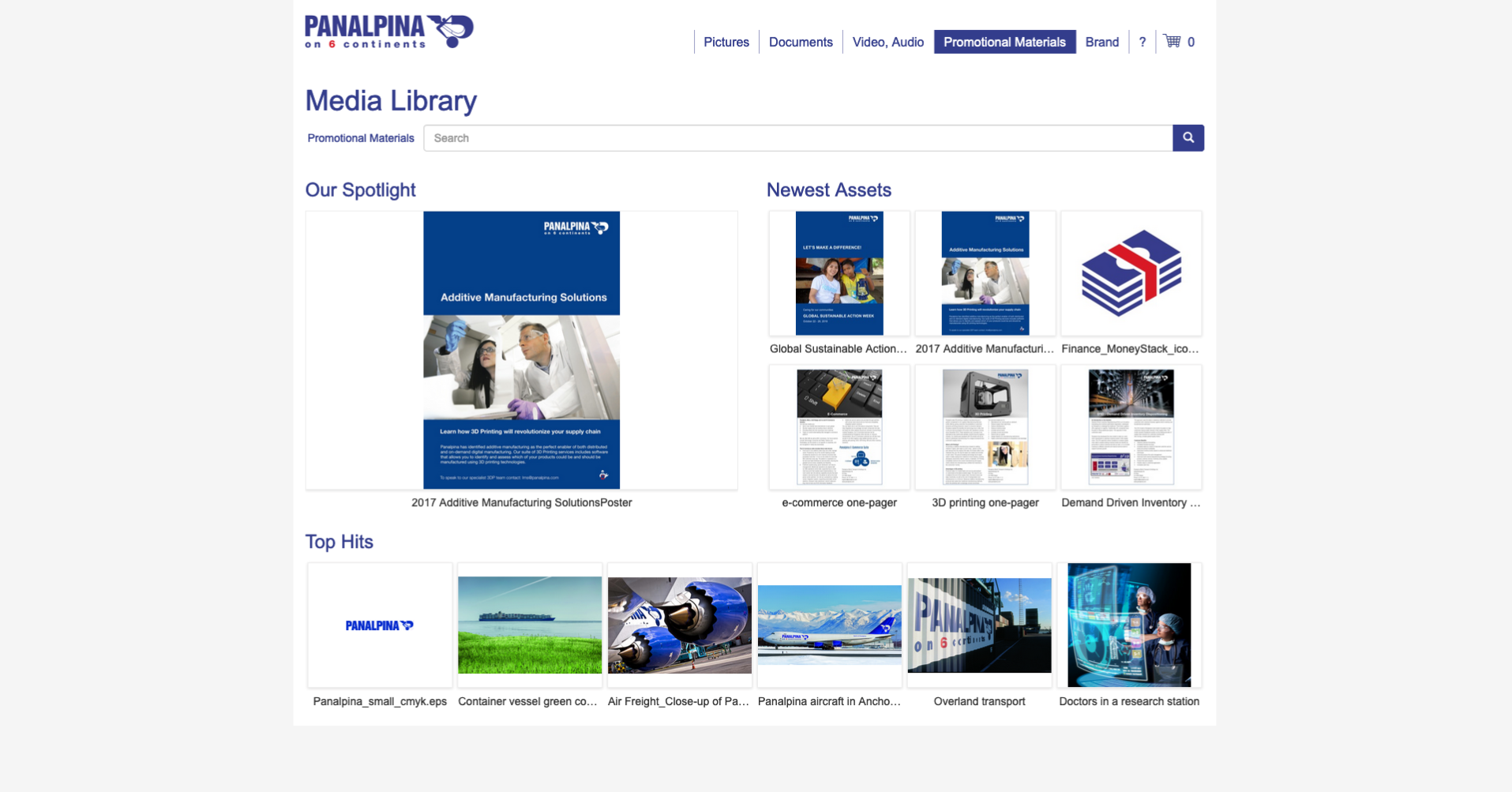 Panalpina Brand Center