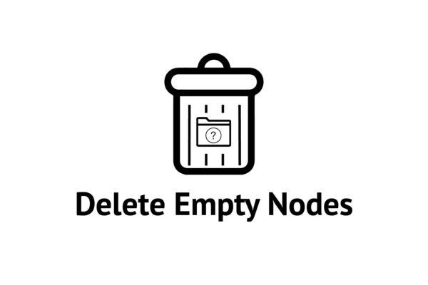 Delete Empty Nodes
