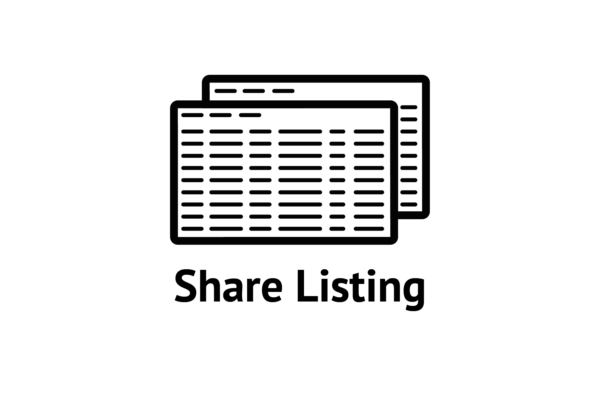 Share Listing