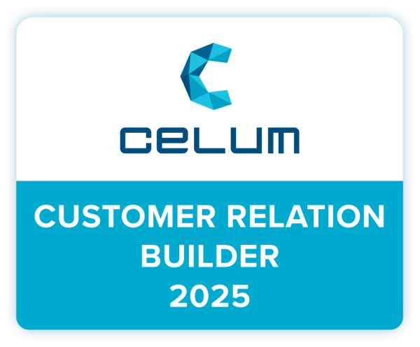CELUM Customer Relation Builder 2025 badge